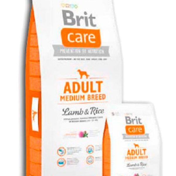 Brit Care Adult Cordero y Arroz Medium Breed