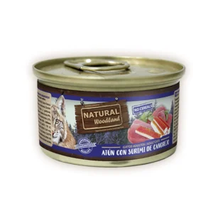 Natural Woodland Atún con Surimi de Cangrejo para Gatos
