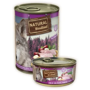 Natural Woodland Conejo con Patatas, Manzanas y Tomillo para Perros