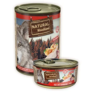 Natural Woodland Pato con Albaricoque y Trufa para Perros