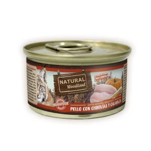 Natural Woodland Pollo con Chirivías y Calabaza para Gatos