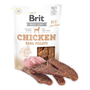 brit jerky snack filetes de pollo