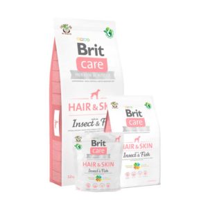 brit care hair & skin insectos y pescado
