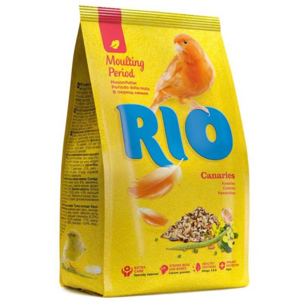 Rio alimento muda canarios