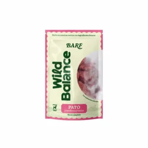 Wild Balance menú completo BARF de pato y verduras frescas para perros