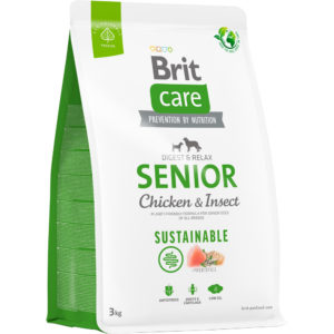 Brit Care Dog Sostenible Adult Senior Pollo e Insecto