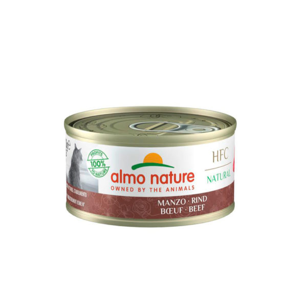 Almo Nature Cat HFC Natural Vacuno 70G