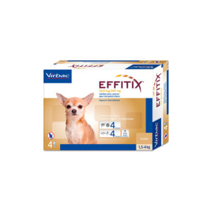 Effitix Pipetas Para Perros Muy Pequeños 1.5 a 4 Kg