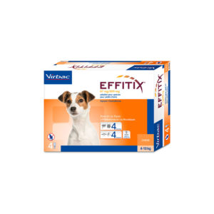Effitix Pipetas Para Perros Pequeños 4 a 10 Kg