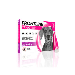 Frontline Tri-Act Pipetas Para Perros Protección Total De 20-40Kg