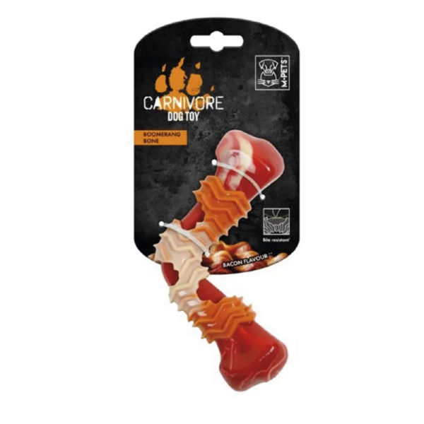 M-Pets Carnivore Hueso Boomerang Bacon