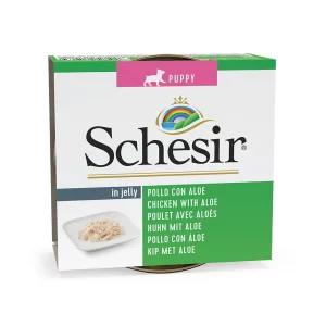 Schesir Lata Perro Puppy Pollo Con Aloe 150gr