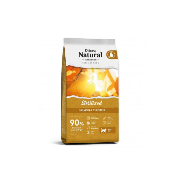 Dibaq Natural Moments Esterilizados Salmón