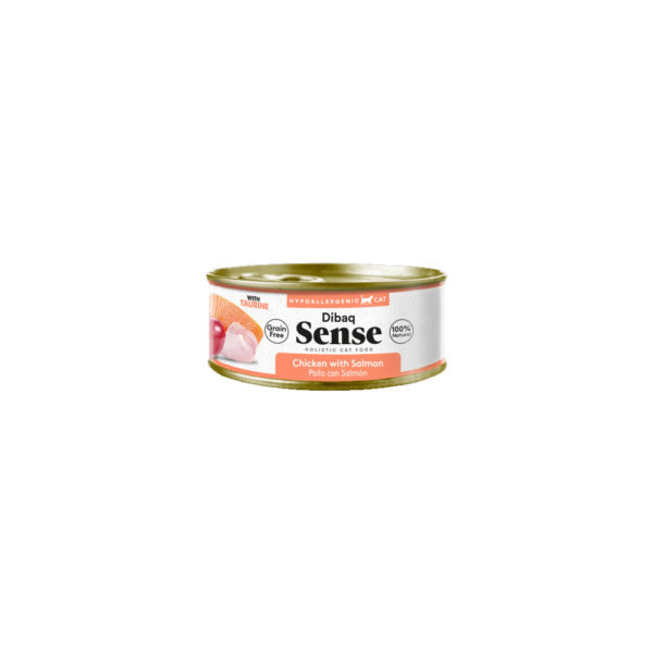 Dibaq Sense Cat Pollo & Salmón con Manzana