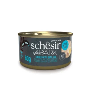 Schesir After Dark Lata de Pollo con Huevo de Codorniz en Paté para Gatos