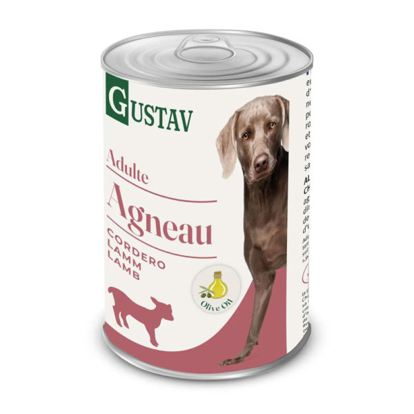 Bubimex Gustav perro paté de cordero 400gr