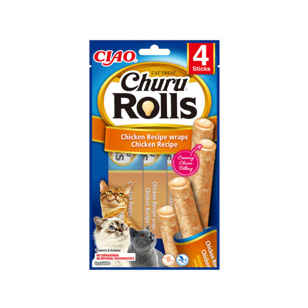 Churu Rolls Receta de Pollo