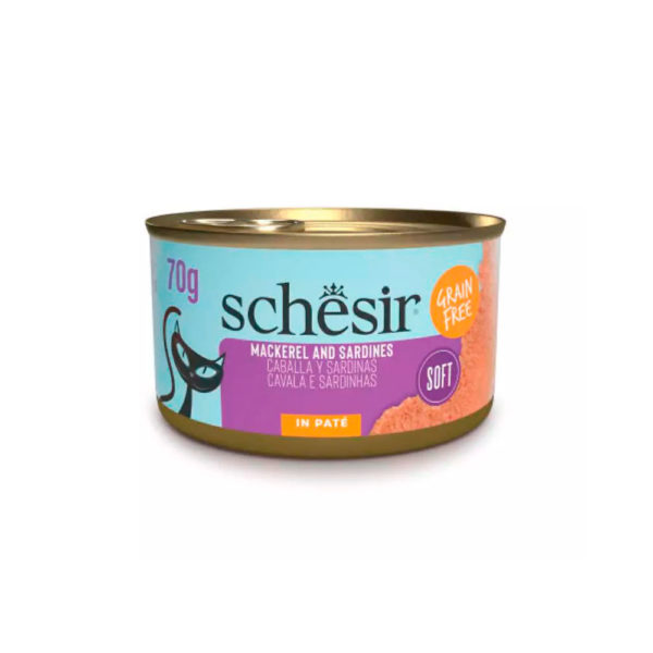 Schesir Caballa y Sardinas en Paté 70gr