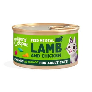Edgard Cooper Lata de Cordero y Pollo para Gatos