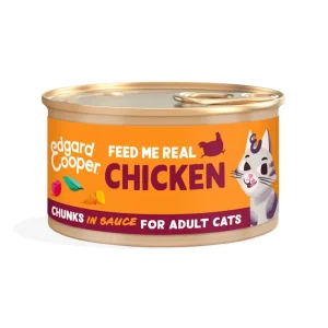 Edgard Cooper Lata de Pollo y Vacuno para Gatos