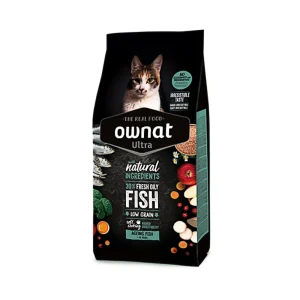 Ownat Ultra Ageing Fish Cat para Gatos