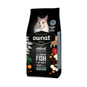 Ownat Ultra Mature Sterilized Fish Cat para Gatos