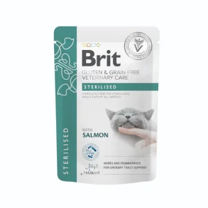 Brit Grain Free Veterinary Diets Gravy Sterilised para Gatos 12 x 85gr
