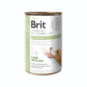 Brit Latas Grain Free Veterinary Diets Diabetes para Perros 6 x 400gr