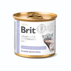 Brit Latas Grain Free Veterinary Diets Gastrointestinal para Gatos 6 x 200gr