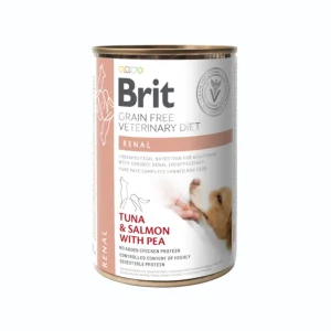 Brit Latas Grain Free Veterinary Diets Renal para Perros 6 x 400gr