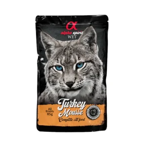 Alpha Spirit Wet Mousse de Pavo para Gatos