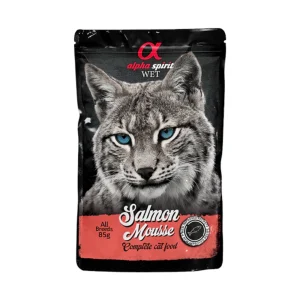 Alpha Spirit Wet Mousse de Salmón para Gatos