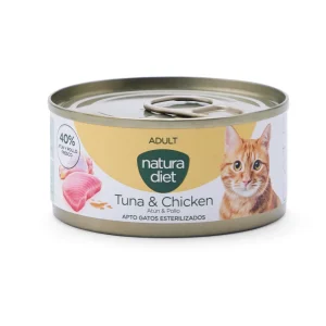 Natura Diet Cat Paté Adult Tuna & Chicken 85g