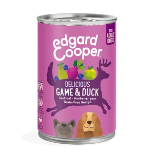 Edgard Cooper Adult Lata de Venado y Pato para Perros