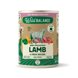 Wild Balance BARF Philosophy de Cordero con Verduras para Perros