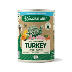 Wild Balance BARF Philosophy de Pavo con Verduras para Perros