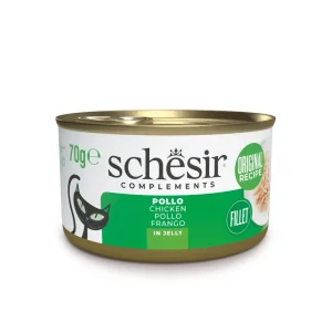 Schesir Complements Lata de Pollo en Gelatina para Gatos