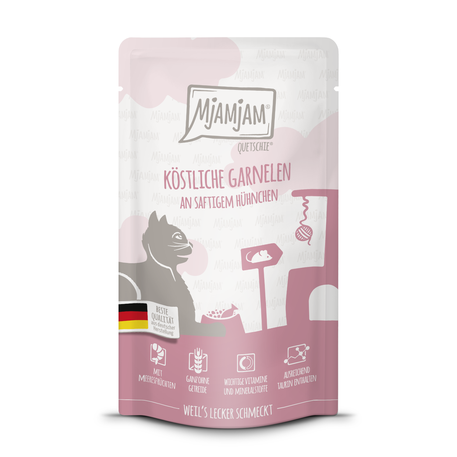 11215_MjAMjAM_Katze_125g_Garnelen-Huehnchen_4260512873721