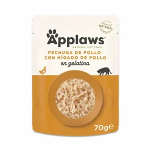 Applaws sobre de hígado y pollo en gelatina para gatos 70g