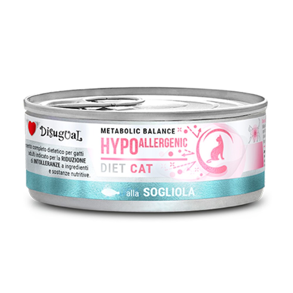 Disugual-Diet-Gato-Hypoallergenic-Lenguado-masquepiensos Disugual Hypoallergenic Lenguado lata 85 g para gatos